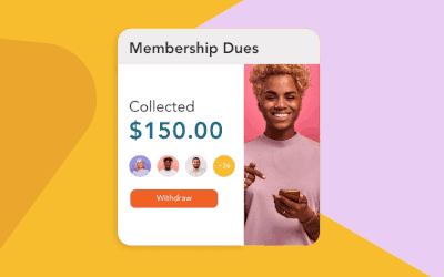 How to collect membership dues and fees online