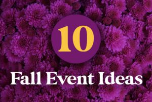 Fall event ideas