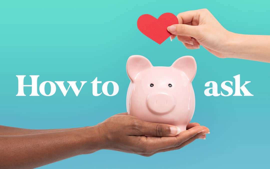 How to ask for donations