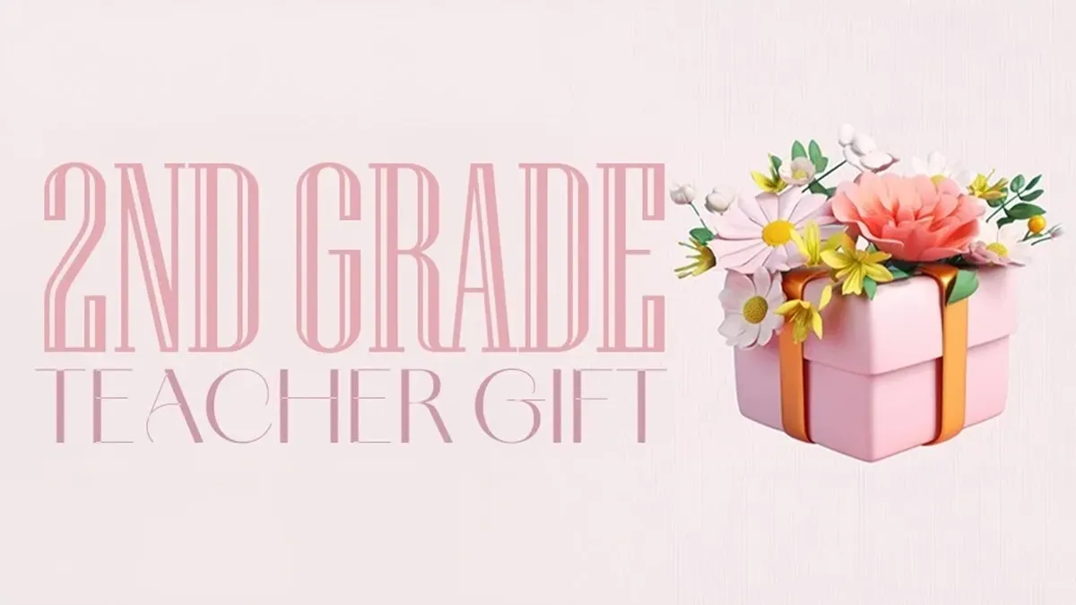 Collect money for 2nd grade teacher gift template