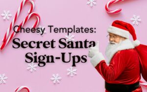 secret santa sign up sheet template