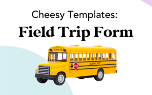 Field Trip Form Template and Example