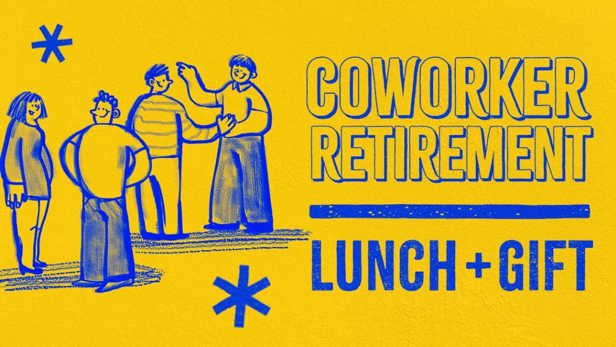 Coworker Retirement Lunch + Gift