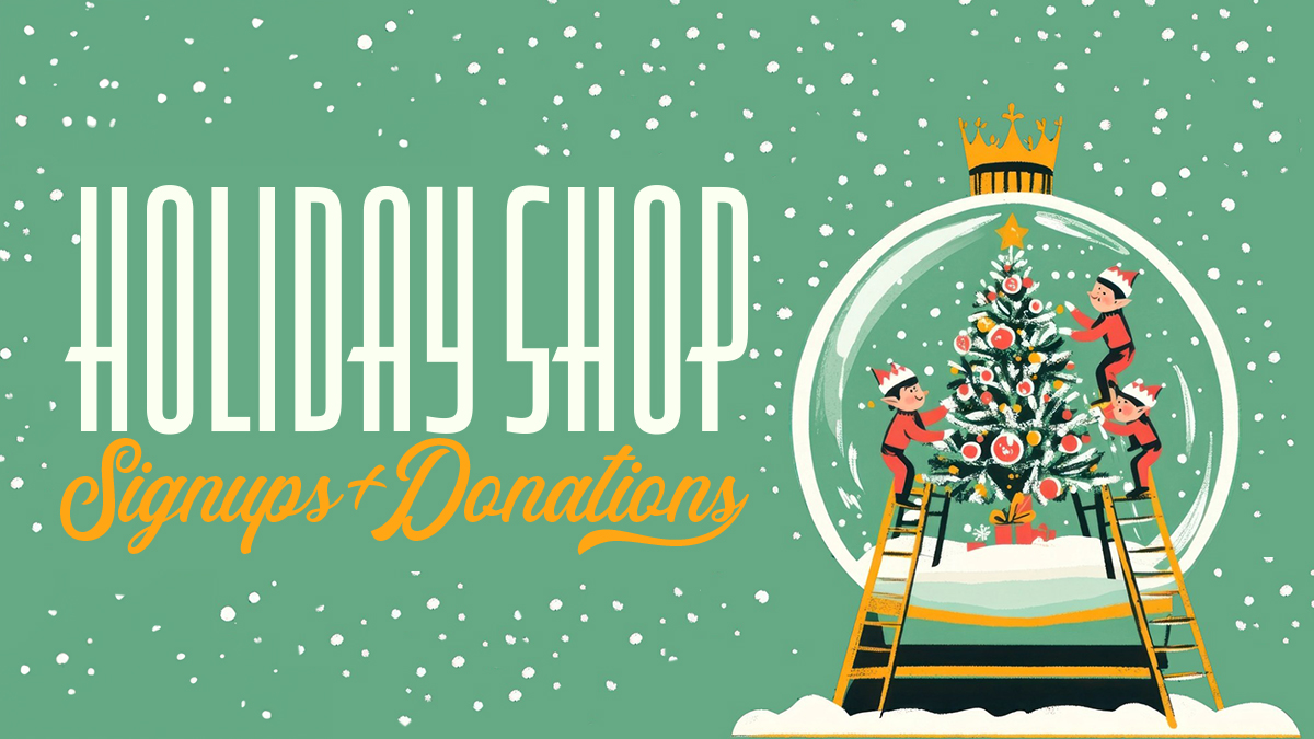 pta holiday shop donations template